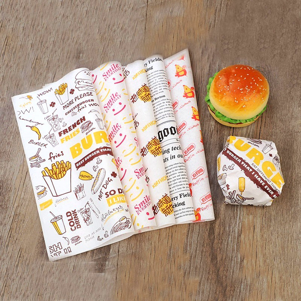 Customized Full-Color Deli Paper - 12” x 12”